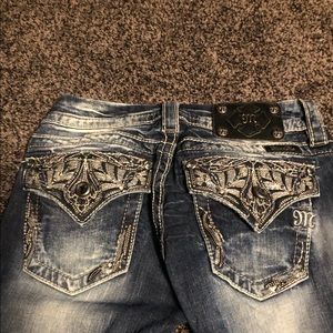 Miss me jeweled skinny